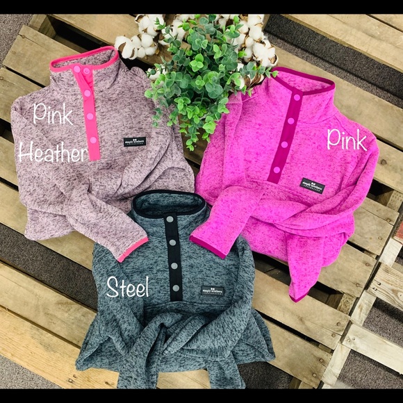 Simply Southern Knit Pullover {Pink Heather} - Picture 3 of 3